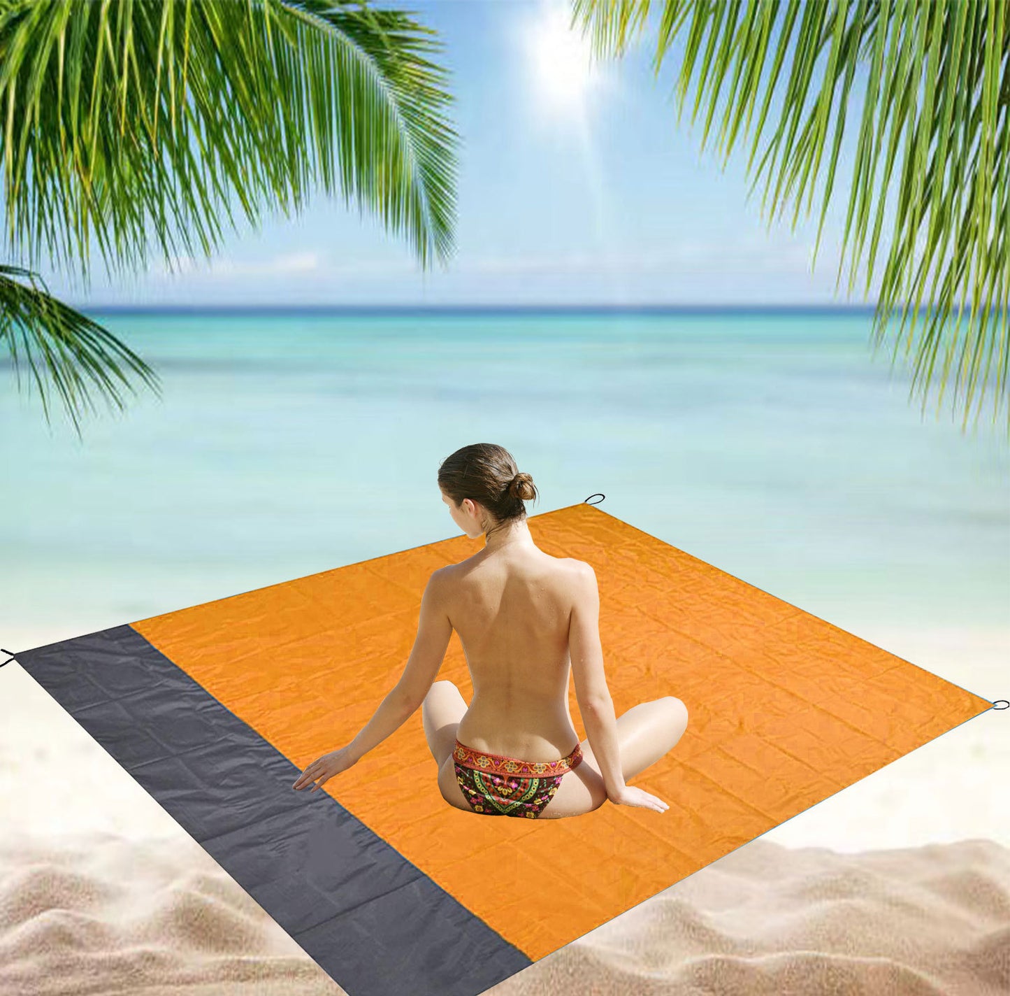 WoSpacious Outdoor Stranddecke Brehn