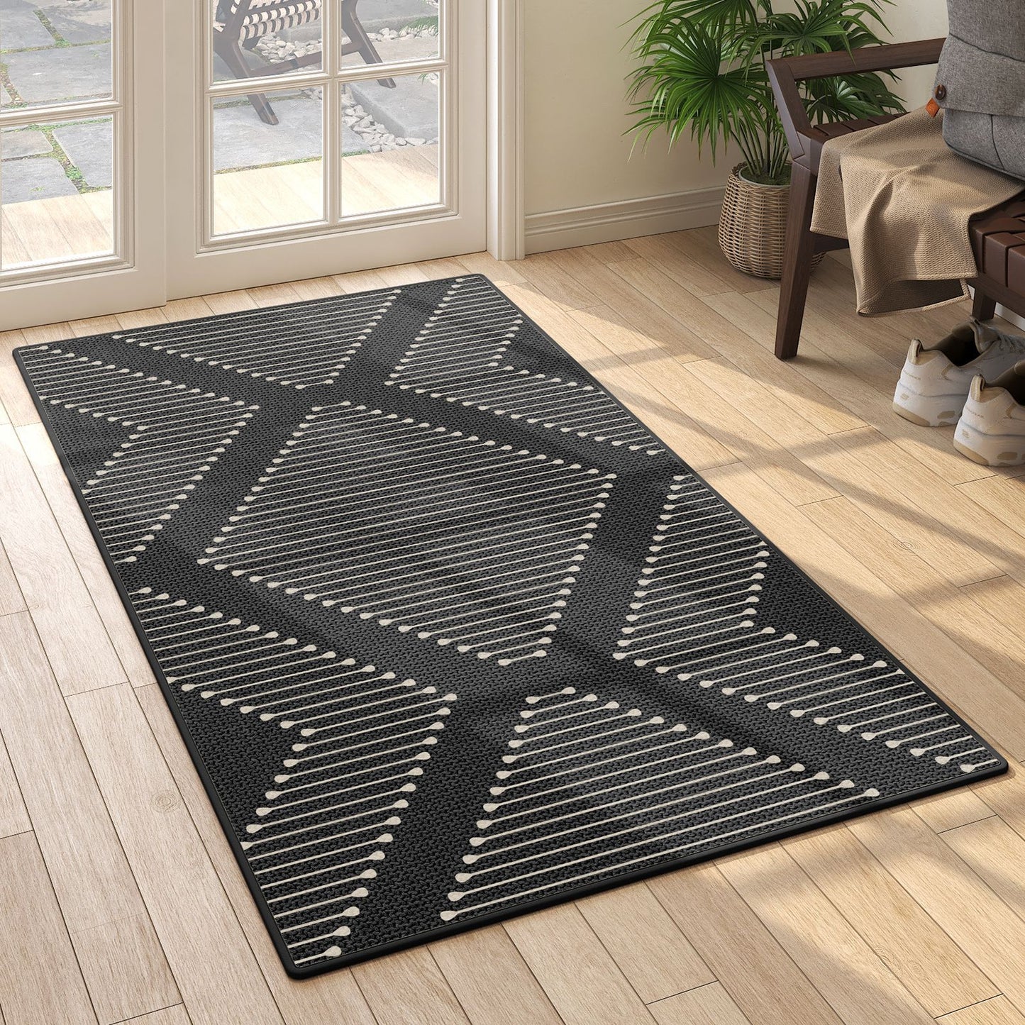 Künstlerische geometrische Innenbereichmatte Brehn