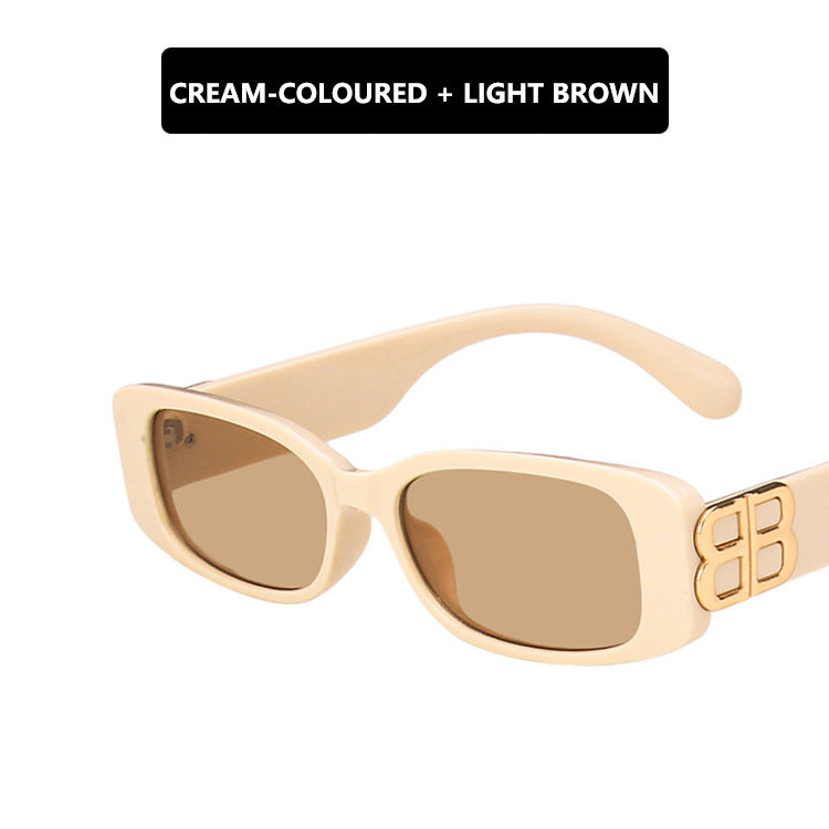 Damen Cat-Eye Sonnenbrille mit luxuriösem Leopardenmuster und polarisierten Gläsern Brehn