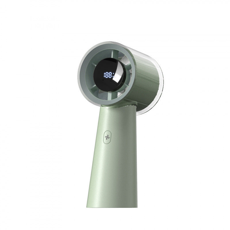 Damen tragbarer Handventilator mit intelligenter Temperatur- und Geschwindigkeitsregelung Brehn