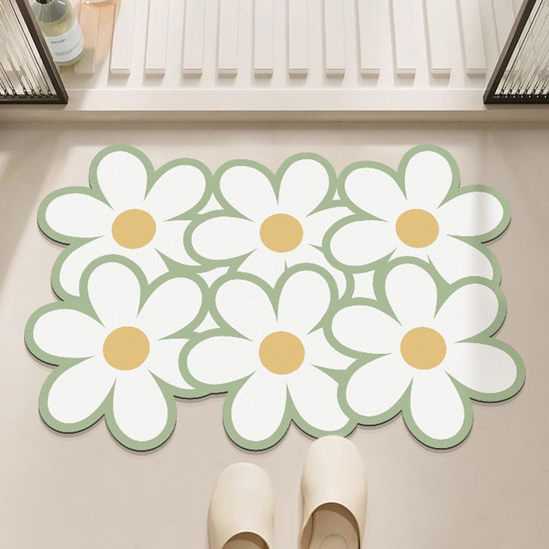 Dekorativer Floral Fußmatte