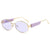 Modische achteckige Sonnenbrille