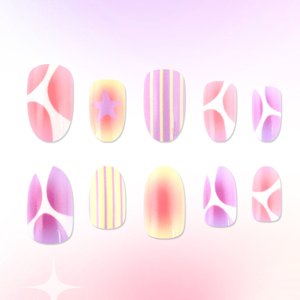 Artistic Press-On Nail Art Kollektion Brehn