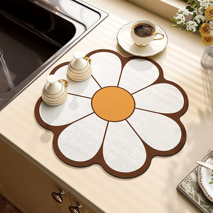 Dekoratives blumenförmiges Tischset Brehn