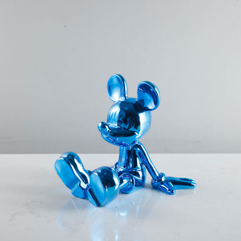 Künstlerische Chromfigurine