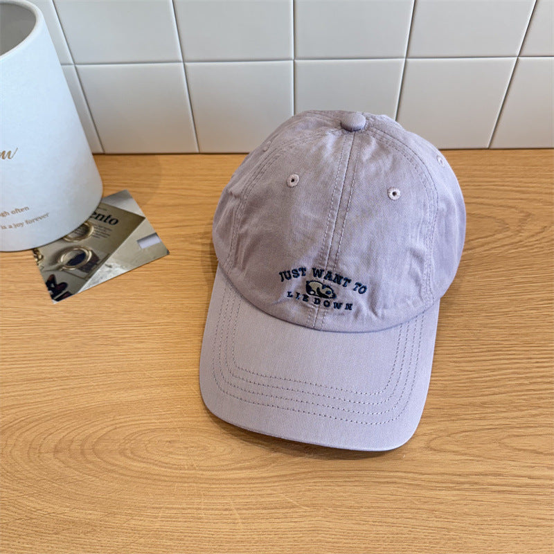 Damen Casual Bestickte Verstellbare Baseballkappe Brehn