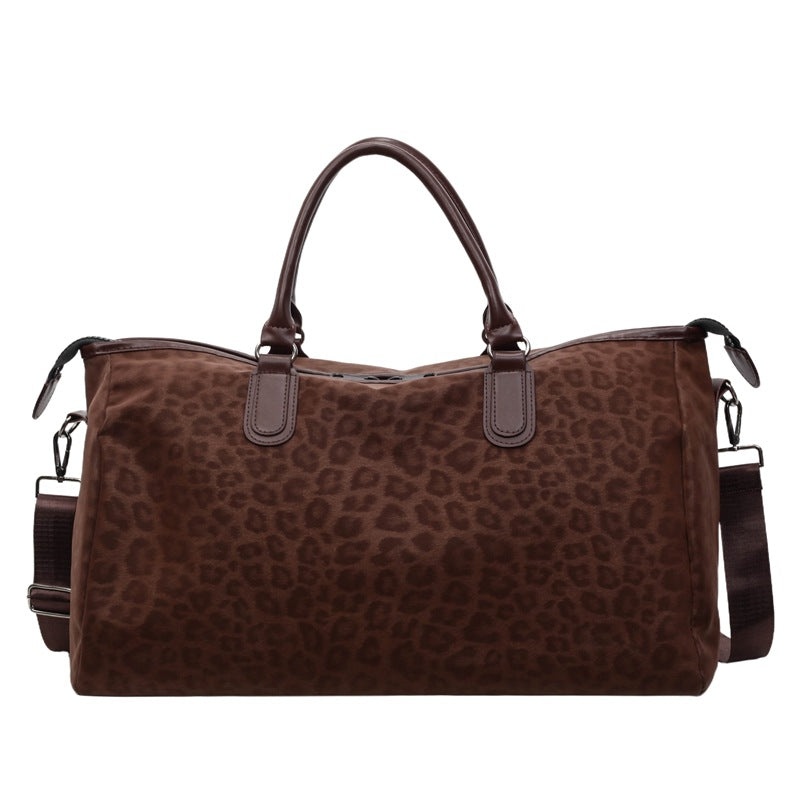 Stylische Leoprint Reis-Duffel-Tasche
