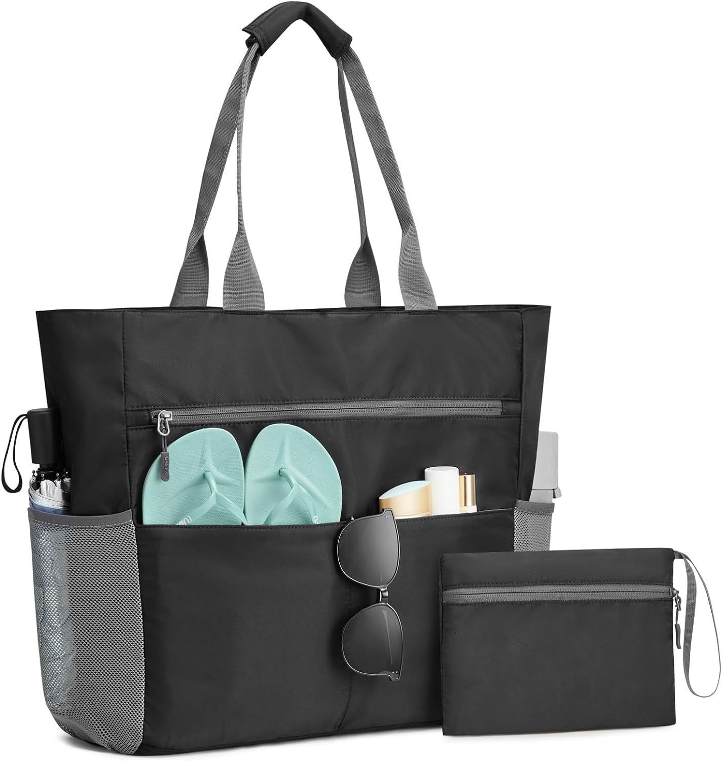 Strandtasche mit Multifunktionalen Fächern Brehn