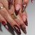 Kreatives Kunstnagelset mit verspielten Marienkäfer- und Glitzerakzenten Brehn