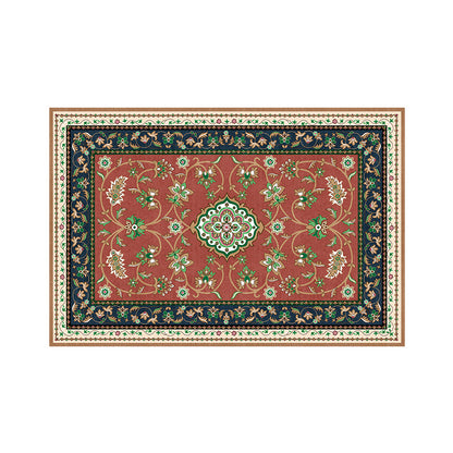 Floral-Patterned Luxury Bath Mat Brehn