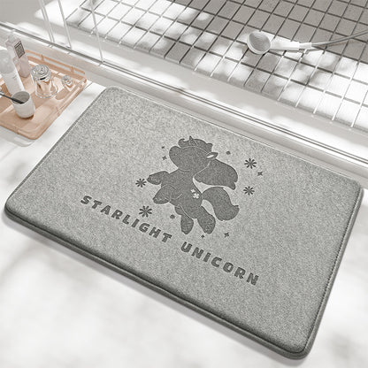 Weicher wal-themed Badezimmermatte Brehn