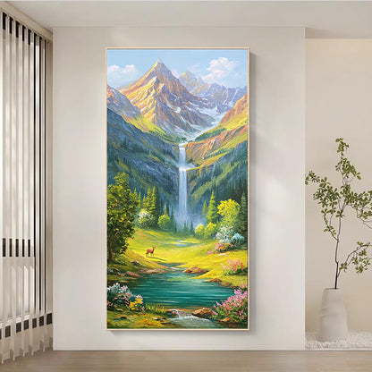 Natur-inspirierte Landschafts-Leinwandkunst