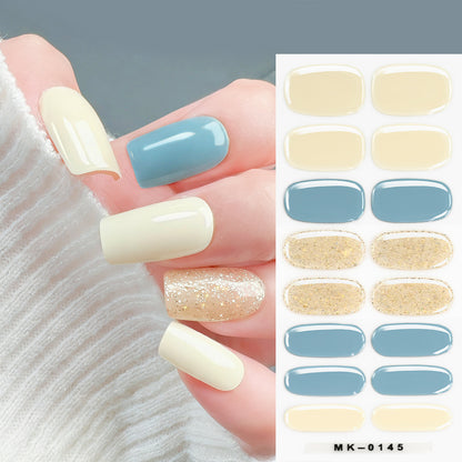 Premium Glänzende Gel-Nagelspitzen Set