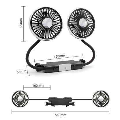 Flexibler Auto-Lüfter mit Verstellbarem Halter Brehn