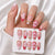 3D Floral Nail Art Press-On Set Brehn