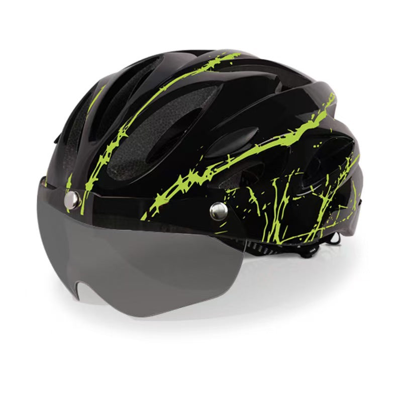 Sportlicher Fahrradhelm mit Integriertem Visier Brehn