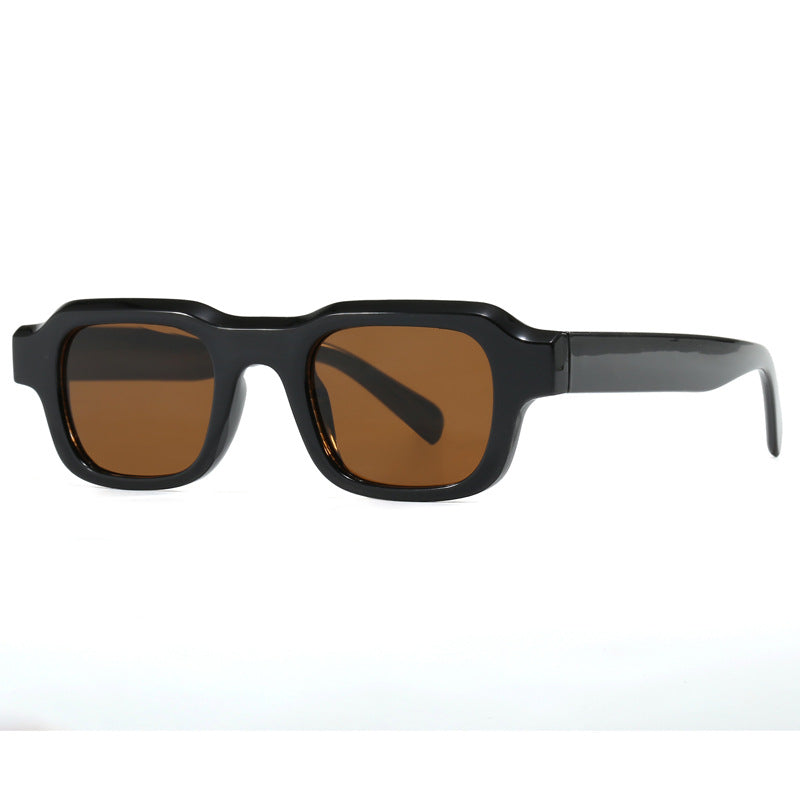 Damen modische quadratische Sonnenbrille mit robustem Rahmen Brehn