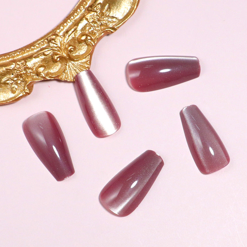 Premium Glänzende Press-On Nagelspitzen Set Brehn