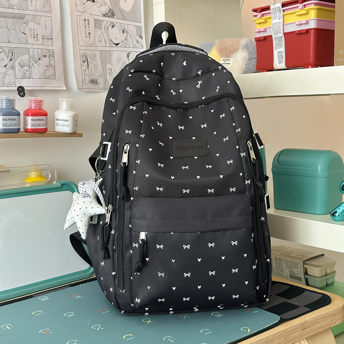 Stylischer Multifunktions-Schulrucksack Brehn