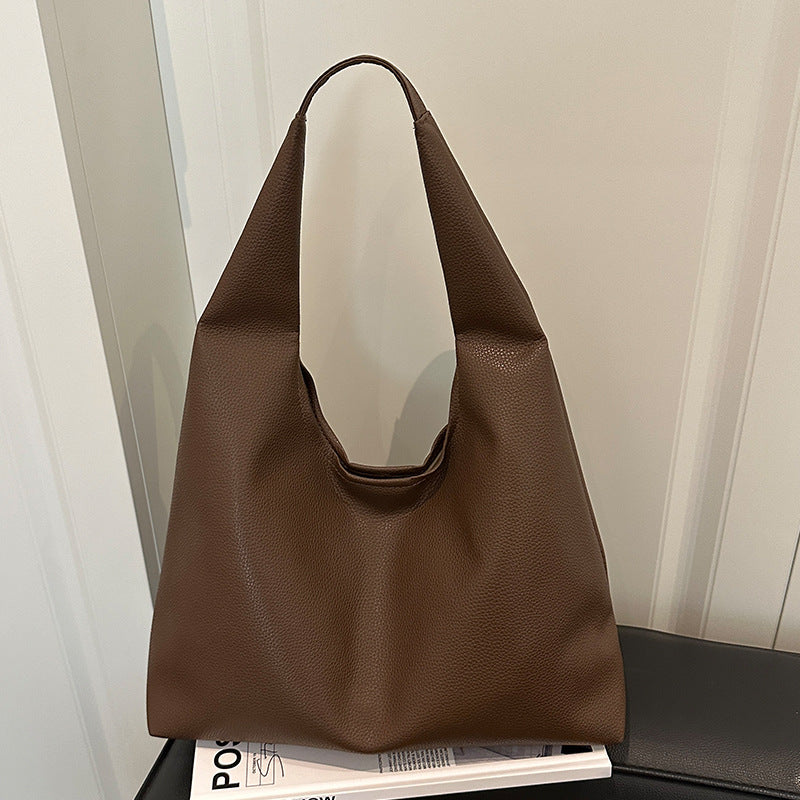 Moderne Minimalistische Leder Tote Bag