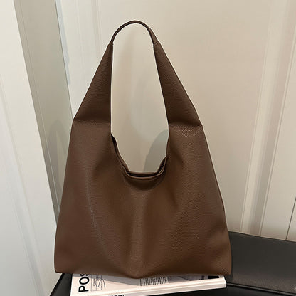 Moderne Minimalistische Leder Tote Bag