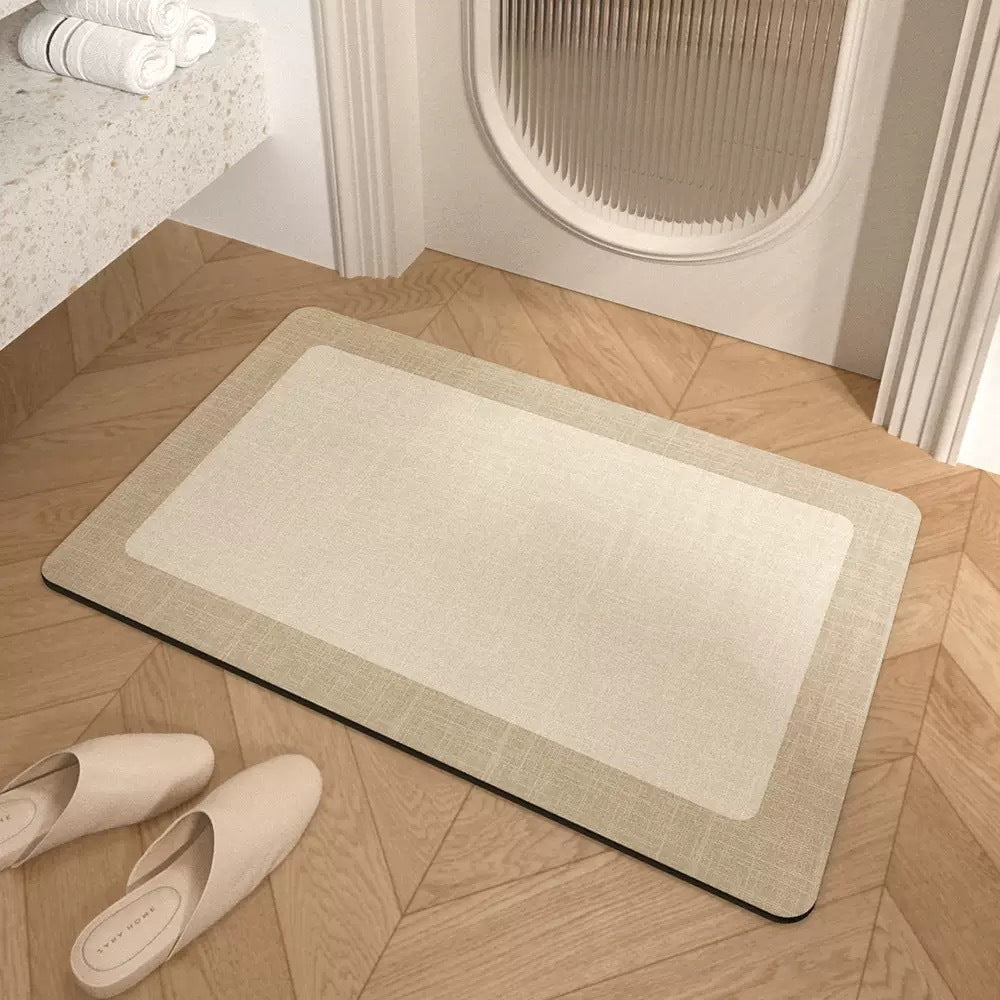 Absorbierende rutschfeste Badematte Brehn