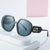 Damen oversized Sonnenbrille mit markantem Rahmen und UV-Schutz Brehn