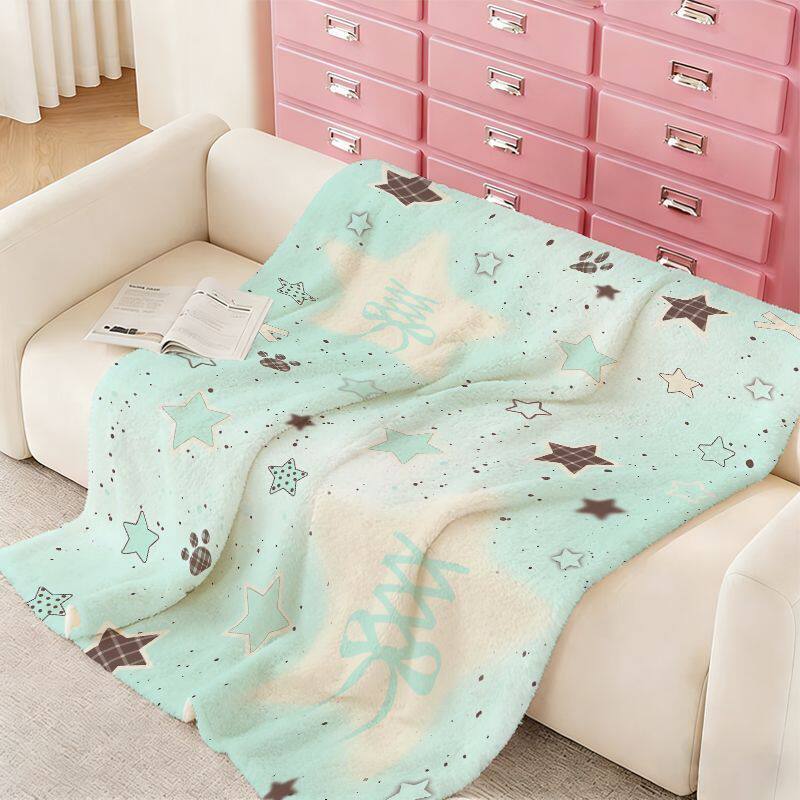 Sternenmuster Weiches Plüsch Blanket