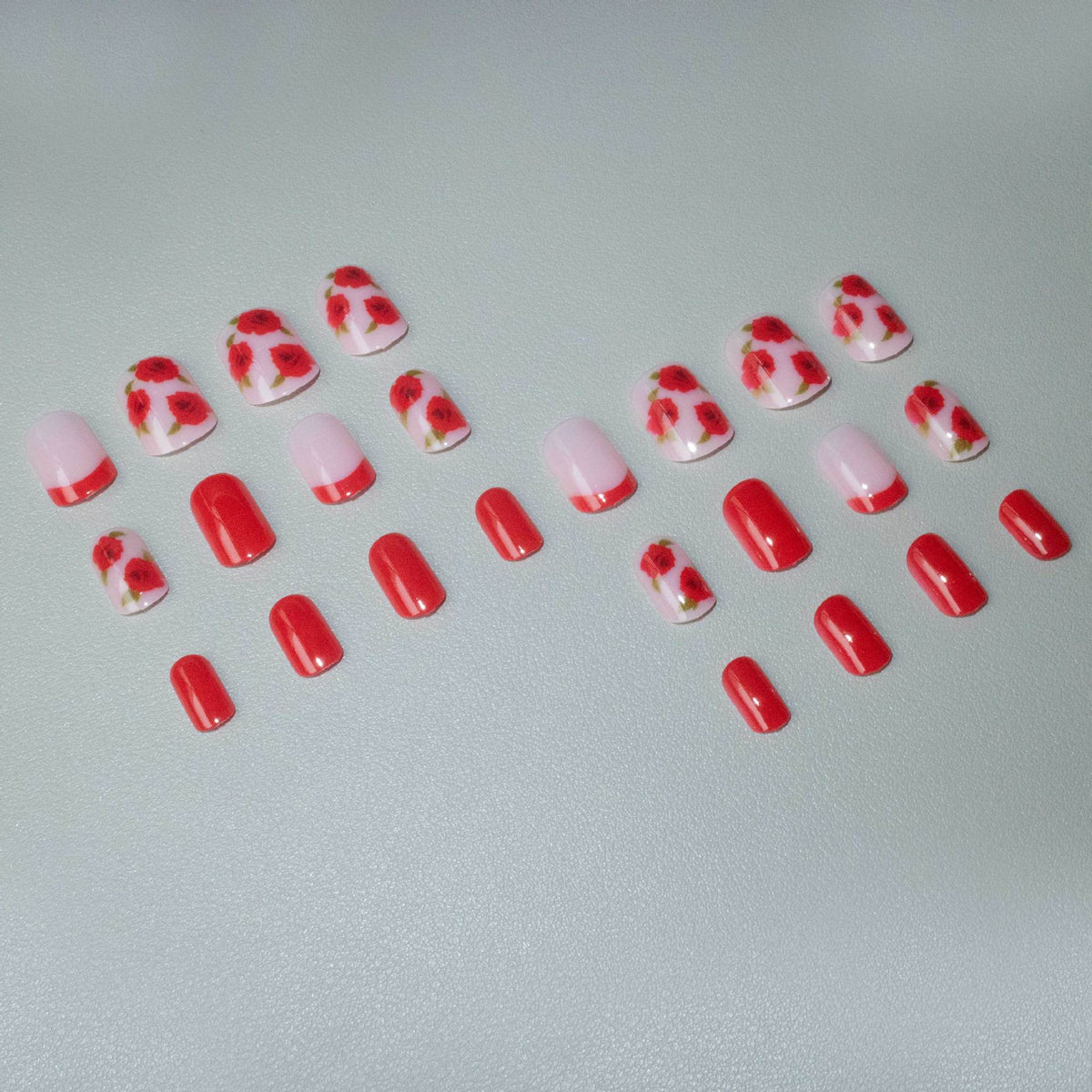 Künstlerisches Blumen Gel Nagel Kunst Set