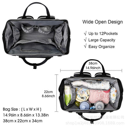 Vielseitige Babypflege-Organizer-Tasche Brehn