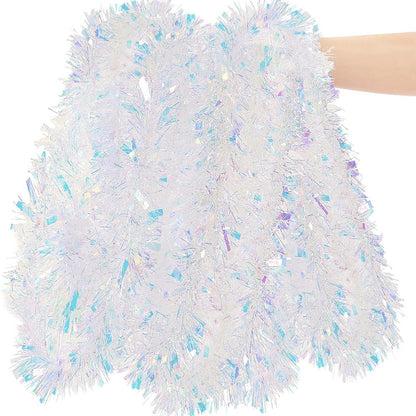 Glitzernde Lametta Girlande Deko Brehn