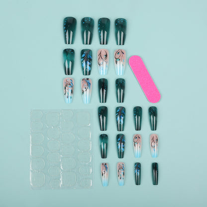 Kreative Nail Art Fingernägel Brehn