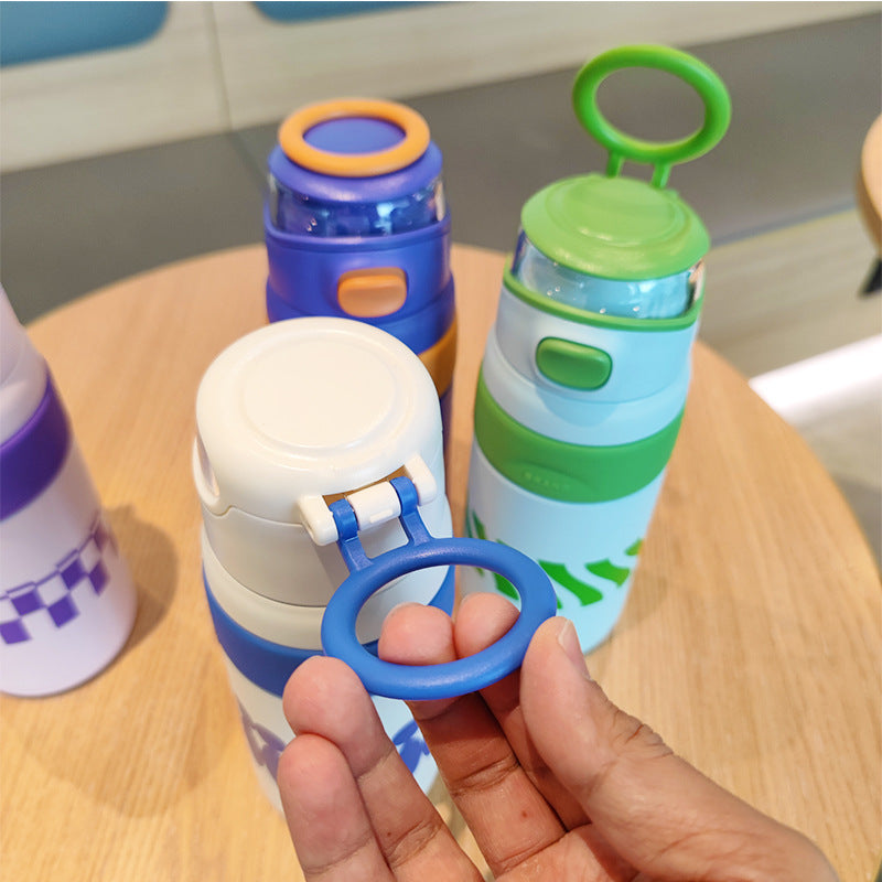 Damen BPA-freie Wasserflasche mit innovativem Sicherheitsverschluss Brehn
