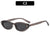 Retro-inspirierte eckige Sonnenbrille