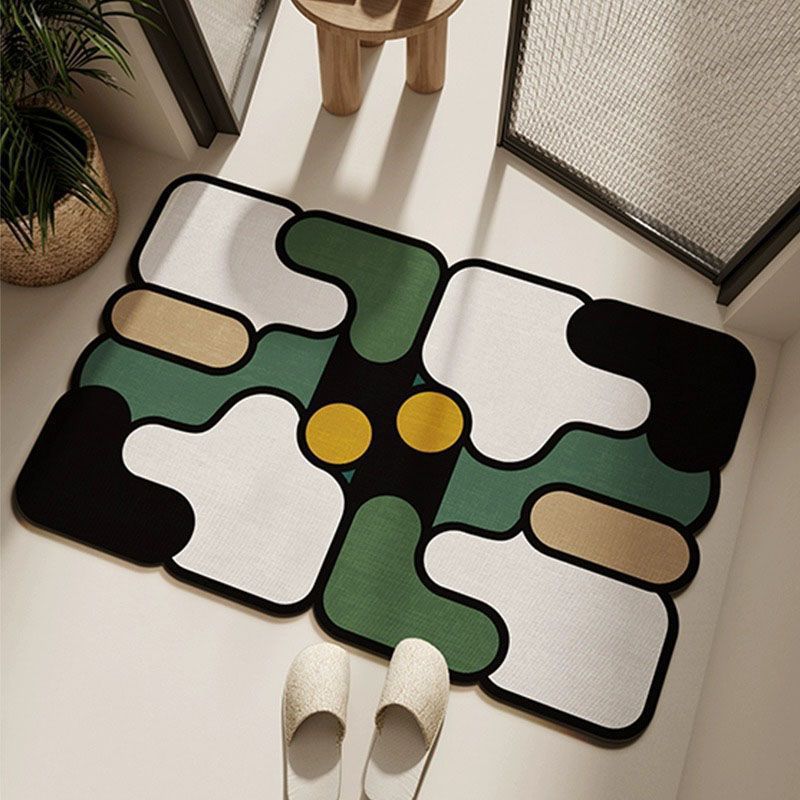 Abstrakter geometrischer Teppich