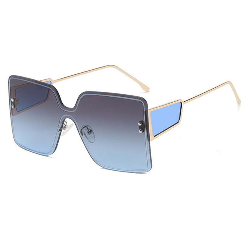 Damen oversized Geometric Sonnenbrille Brehn