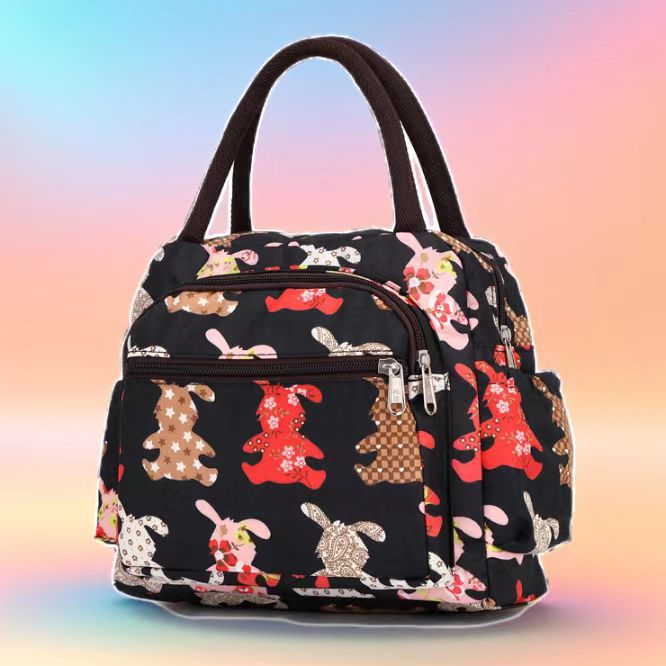 Isolierte Katzenmuster-Lunch-Kühltasche Brehn