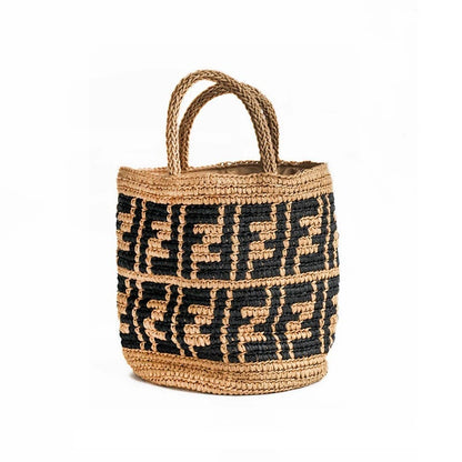 Handgefertigte Strandtasche Brehn