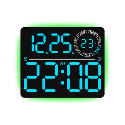 Digitale Wanduhr Brehn