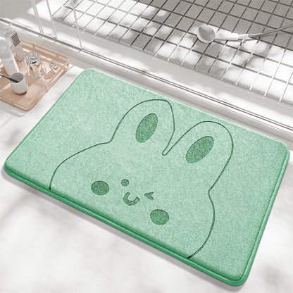 Verspieltes Bunny Design Badematte Brehn