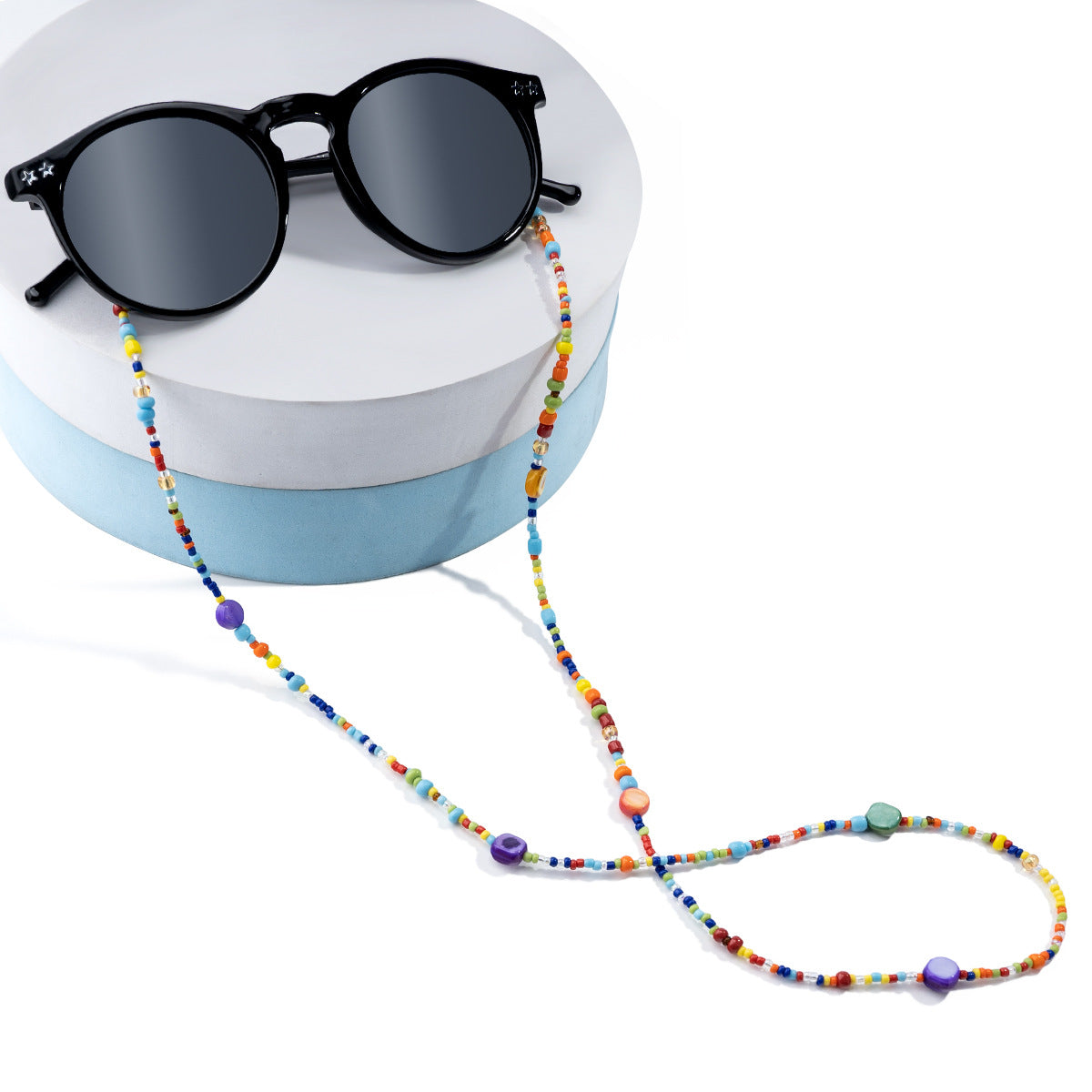 Bunte Perlen Brillen Kette Brehn 1786968074