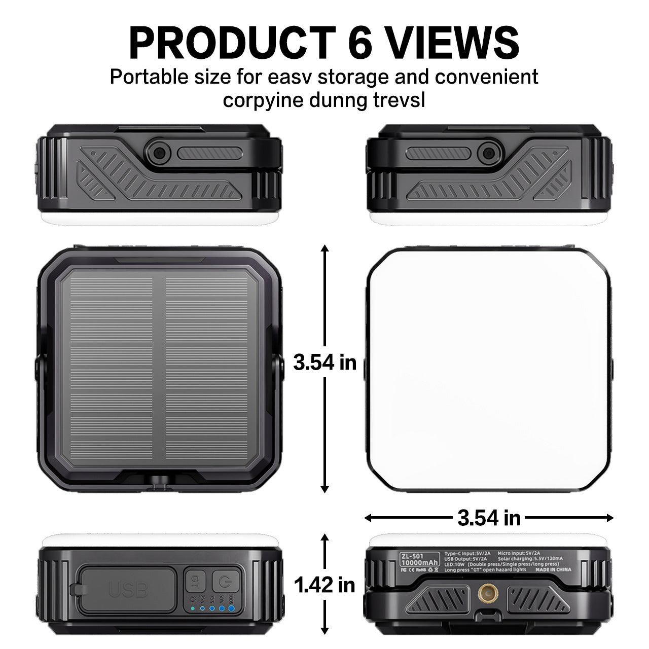 Tragbare Solarstrombank Brehn