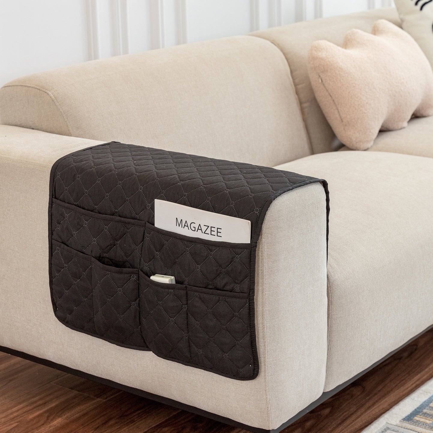 Eleganter Sofa-Organizer mit Mehrfachen Taschen Brehn