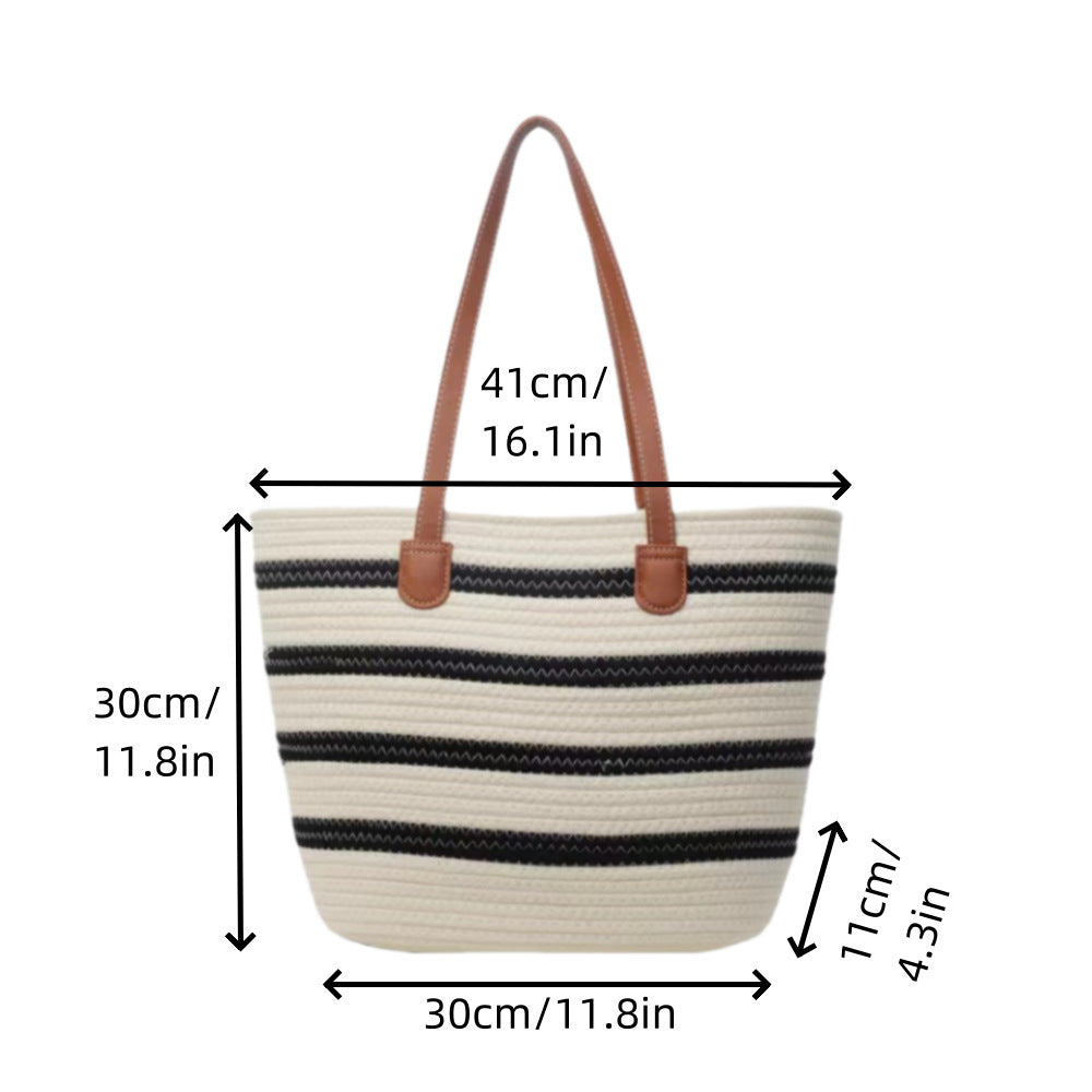 Geräumige Mackramee Tote-Tasche Brehn