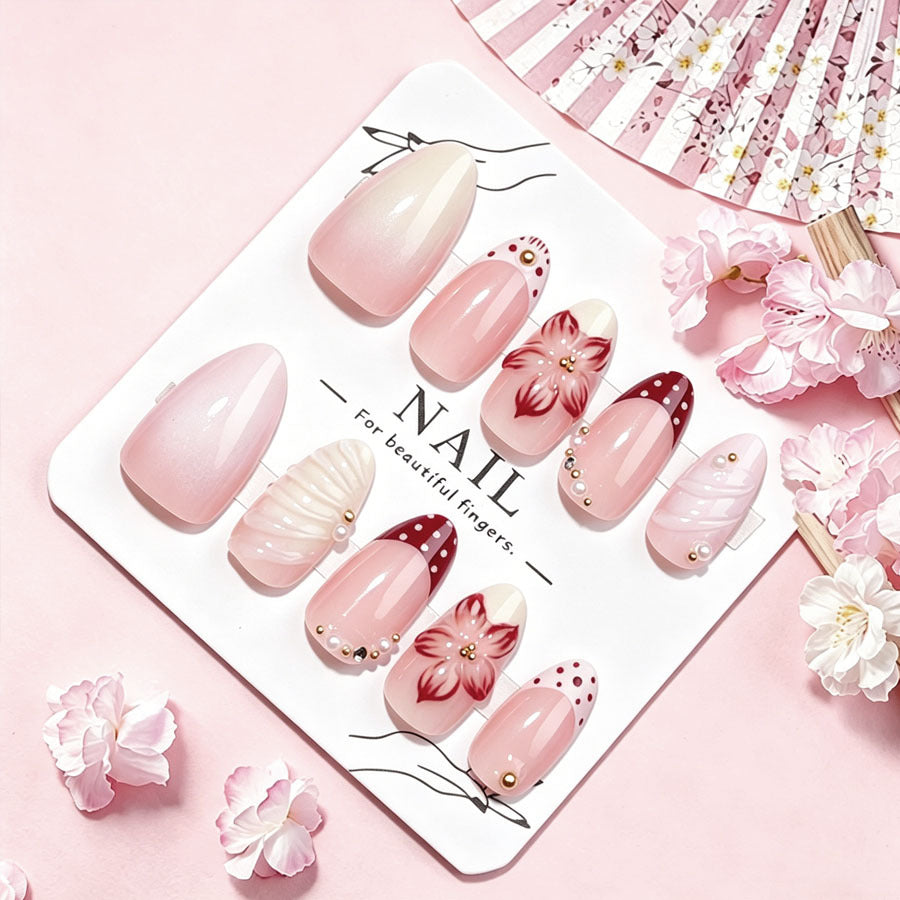 Florales Nagelkunst Design-Kit Brehn