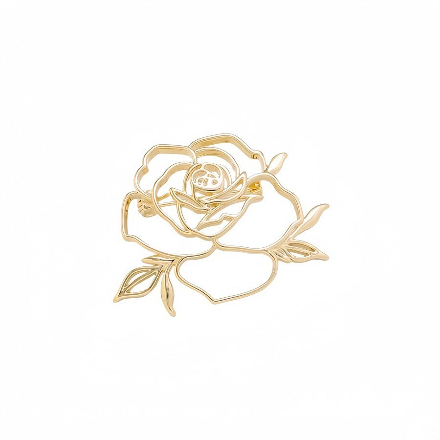 Elegante Rosé Brosche Brehn