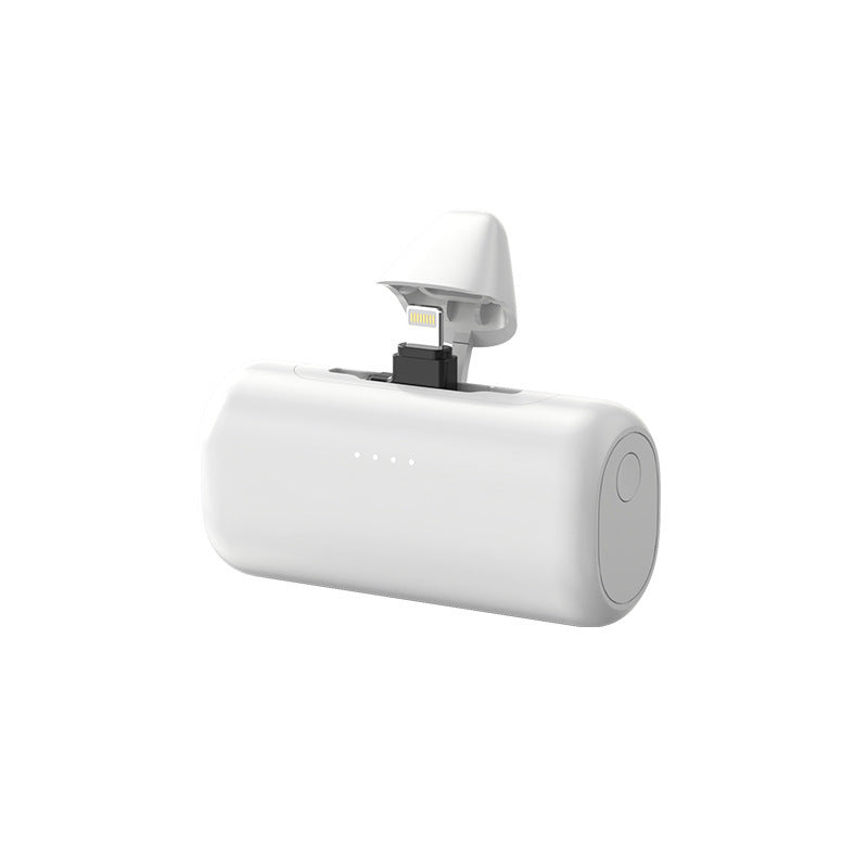 Tragbare Powerbank mit integriertem Lightning-Kabel und LED-Ladeanzeige Brehn