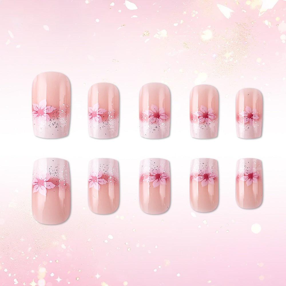 Floral Ombre Nail Art Set Brehn