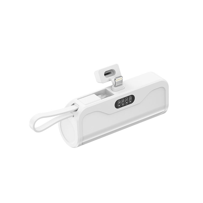 Tragbare Powerbank mit Integriertem Ladekabel und Automatischer Ladeerkennung Brehn
