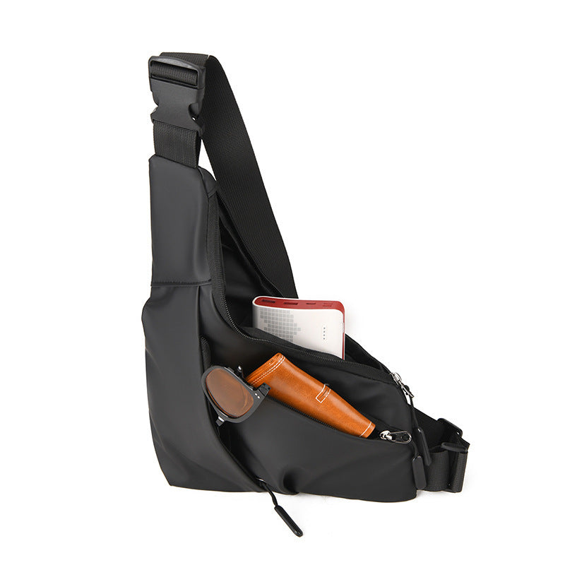 Unisex Sling-Rucksack mit mehreren Fächern und wasserdichtem Material Brehn